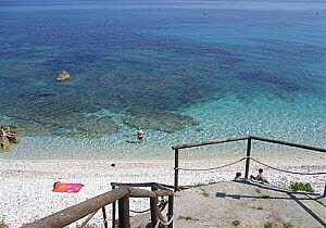 Der Strand Capo Biano