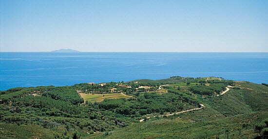 Italien, Elba, Weingut, Landgut, Villen Costa dei Gabbiani