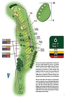 Golf Club Paradiso del Garda Scorekarten