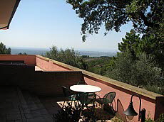 Italien, Toskana Meeresnhe, Riparbella, San Pecoraio, Die Villa