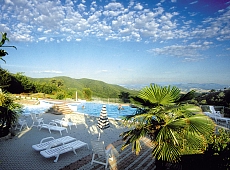 Italien, Toskana Meeresnhe, Riparbella, San Pecoraio, Die Villa