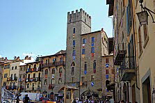 Zwischen Florenz und Arezzo